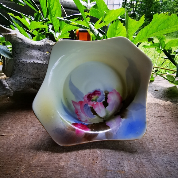 Vintage Ceramic Floral Noritake Dish - Picture 4 of 13